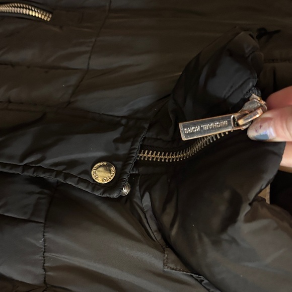 Michael Kors Black Puffer Jacket for Women - Picture 4 of 5